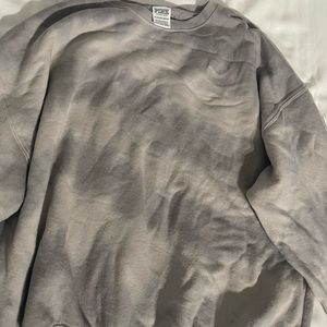 Pink grey tie dye long sleeve